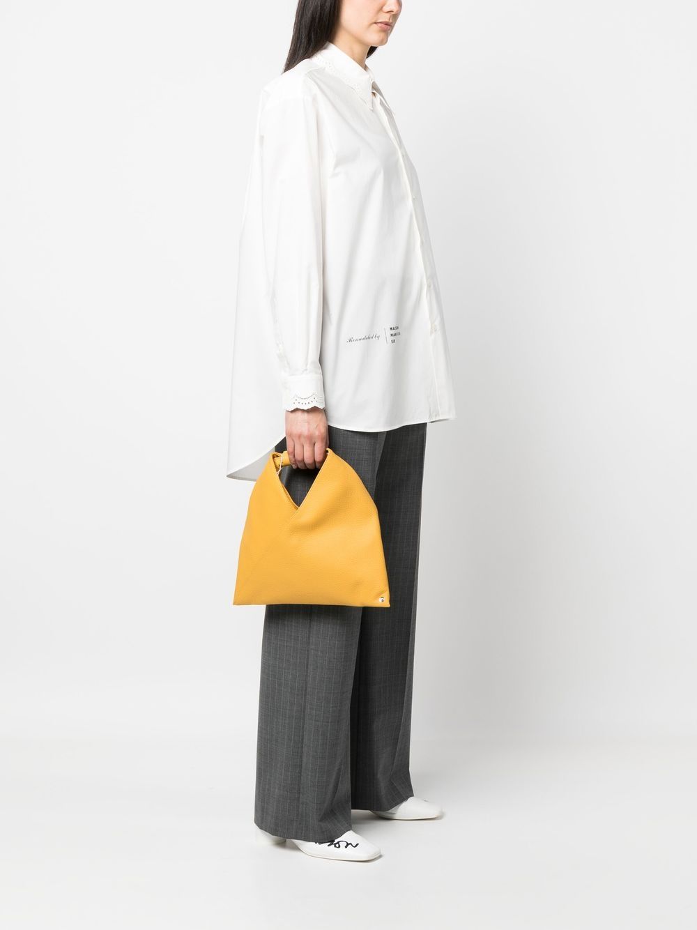 Yellow mini japanese hobo hand bag - women - MM6 MAISON MARGIELA